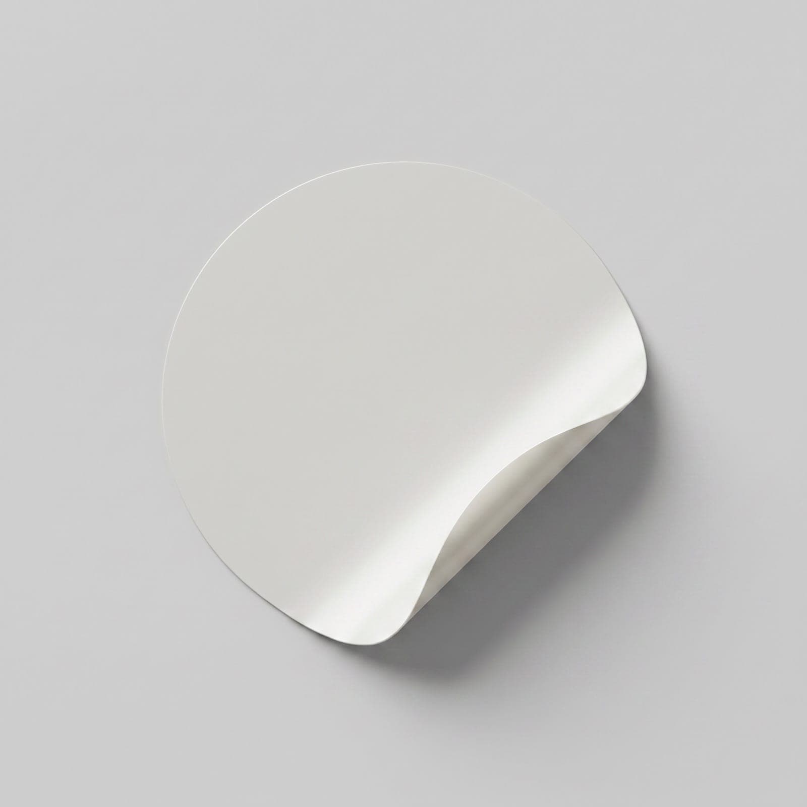 Round Sticker — angle 2